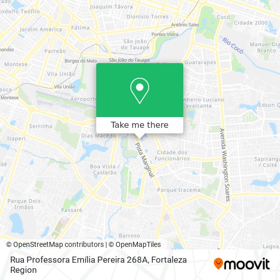 Rua Professora Emília Pereira 268A map