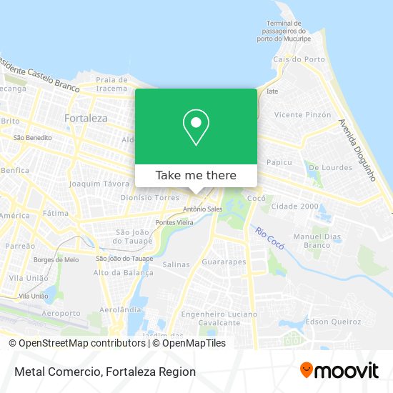 Metal Comercio map