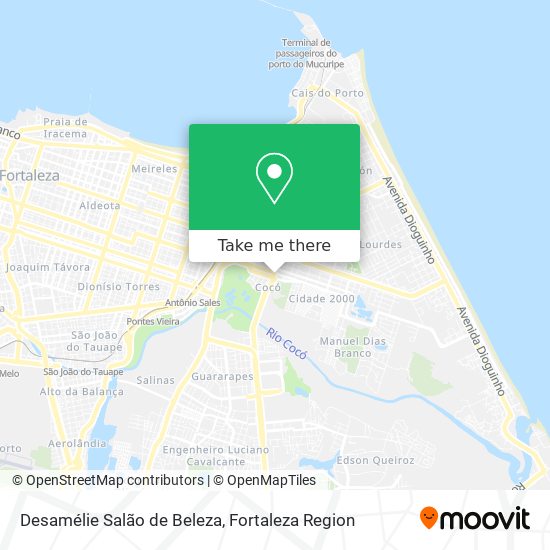 Desamélie Salão de Beleza map
