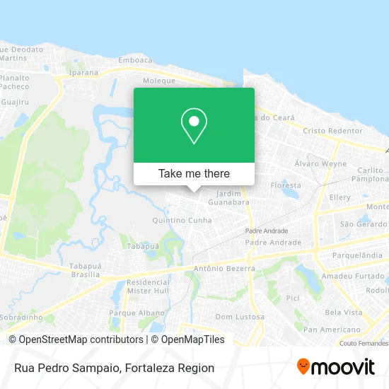 Rua Pedro Sampaio map