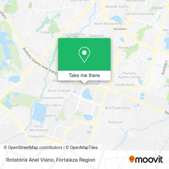 Rotatória Anel Viário map