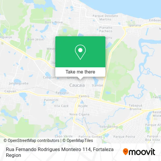 Rua Fernando Rodrigues Monteiro 114 map