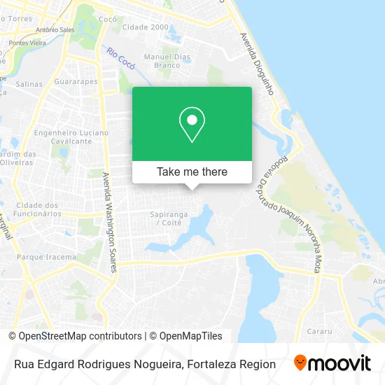 Rua Edgard Rodrigues Nogueira map
