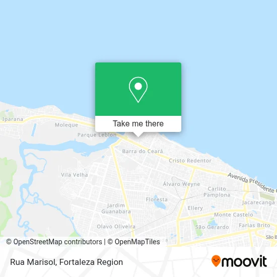 Rua Marisol map