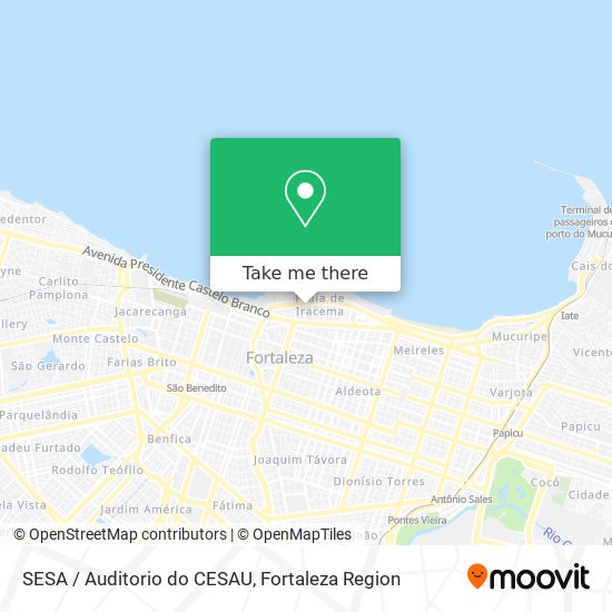 SESA / Auditorio do CESAU map
