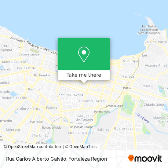 Rua Carlos Alberto Galvão map