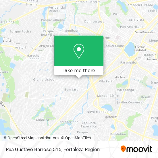 Rua Gustavo Barroso 515 map