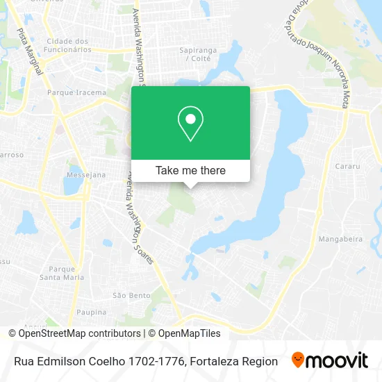 Rua Edmilson Coelho 1702-1776 map