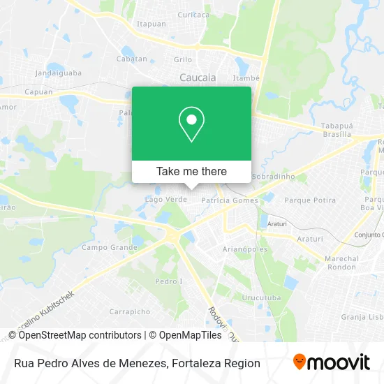 Rua Pedro Alves de Menezes map