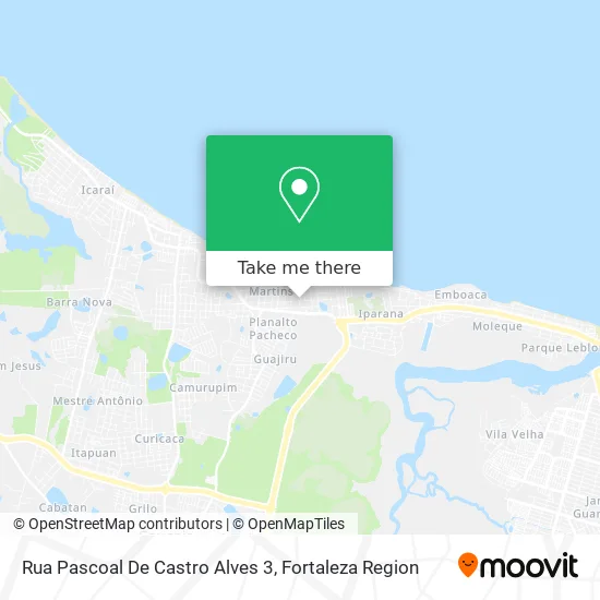 Rua Pascoal De Castro Alves 3 map