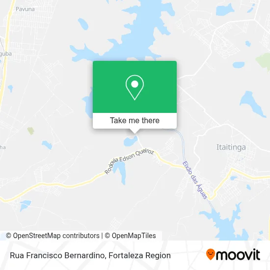 Rua Francisco Bernardino map