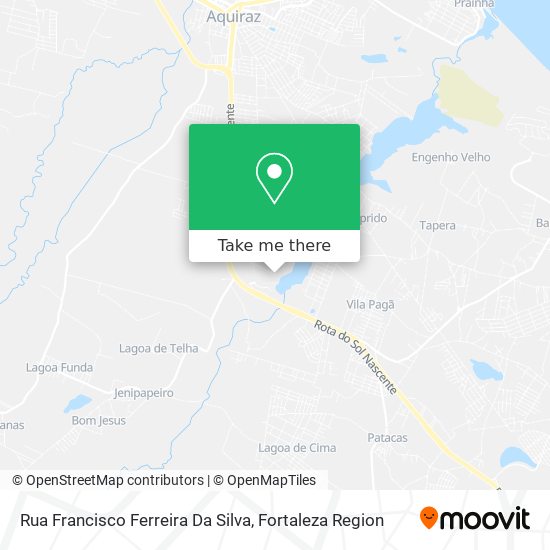 Rua Francisco Ferreira Da Silva map