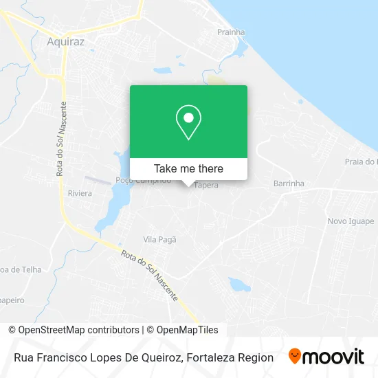 Rua Francisco Lopes De Queiroz map