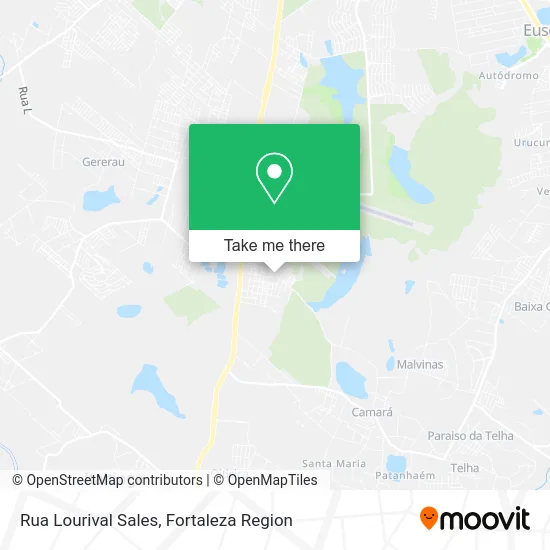 Rua Lourival Sales map