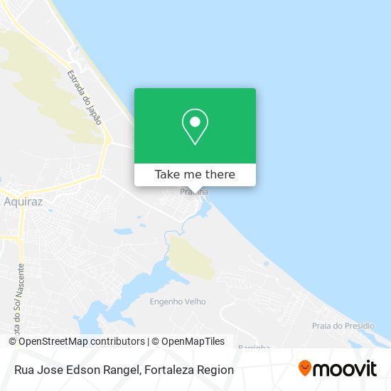 Rua Jose Edson Rangel map