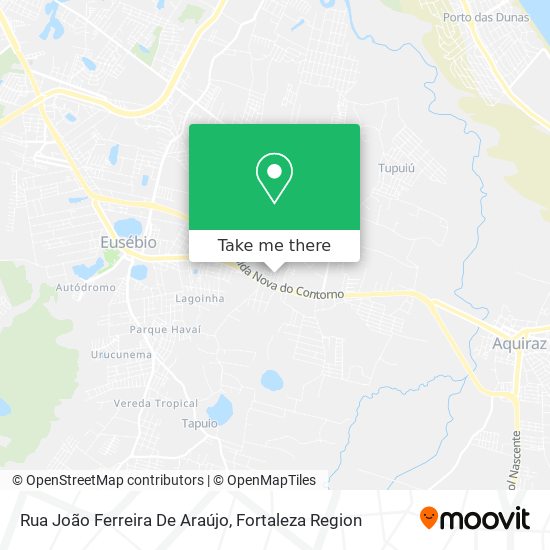 Rua João Ferreira De Araújo map