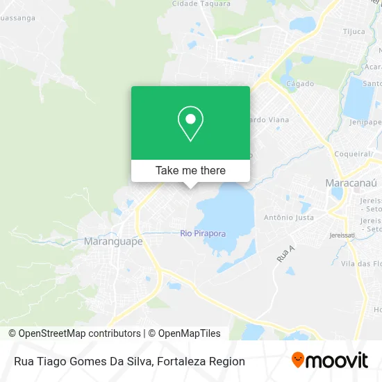 Rua Tiago Gomes Da Silva map