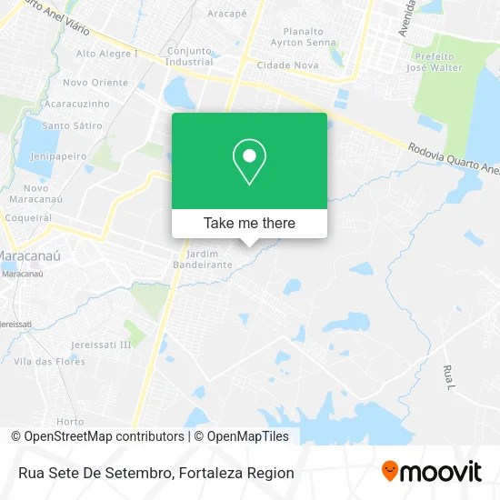 Rua Sete De Setembro map