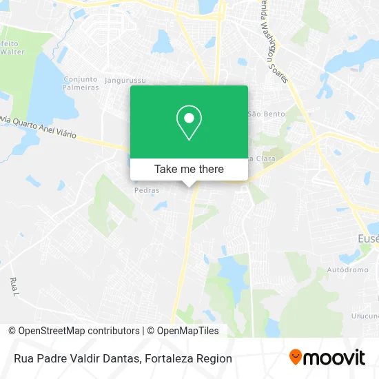 Rua Padre Valdir Dantas map