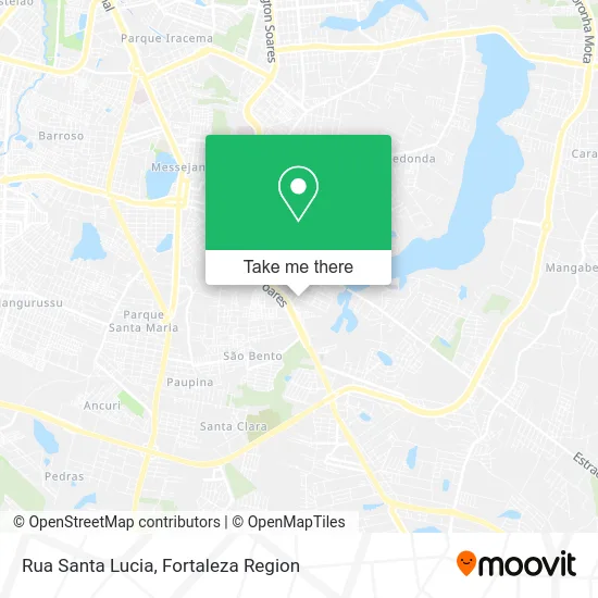 Rua Santa Lucia map