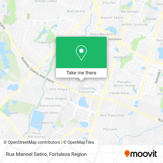 Rua Manoel Satiro map