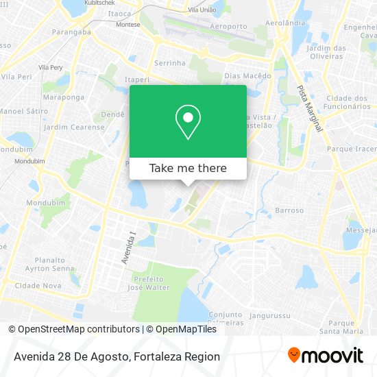 Mapa Avenida 28 De Agosto