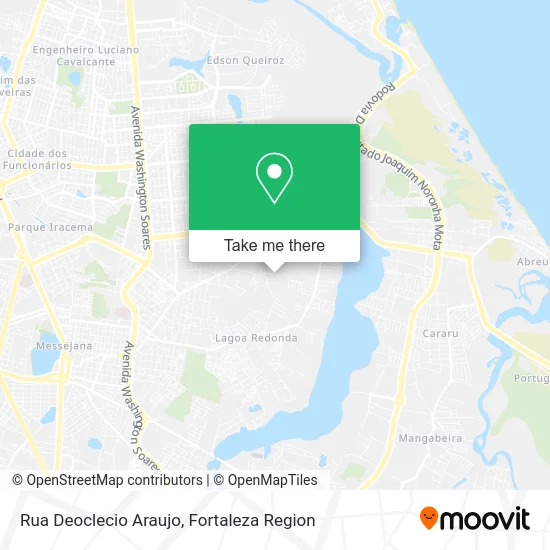 Rua Deoclecio Araujo map