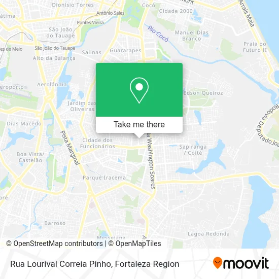 Rua Lourival Correia Pinho map