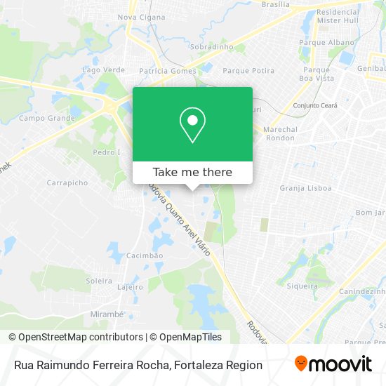 Rua Raimundo Ferreira Rocha map