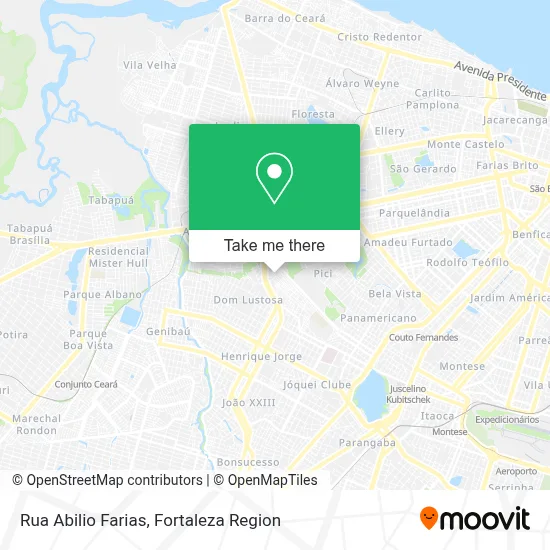 Rua Abilio Farias map