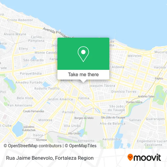 Rua Jaime Benevolo map