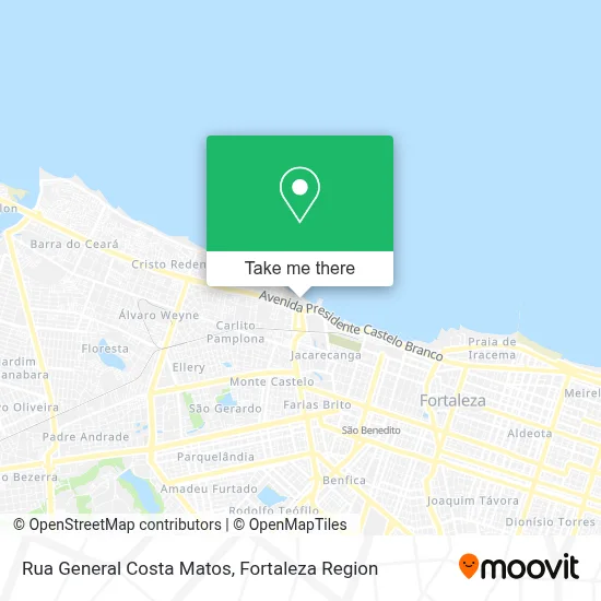 Rua General Costa Matos map