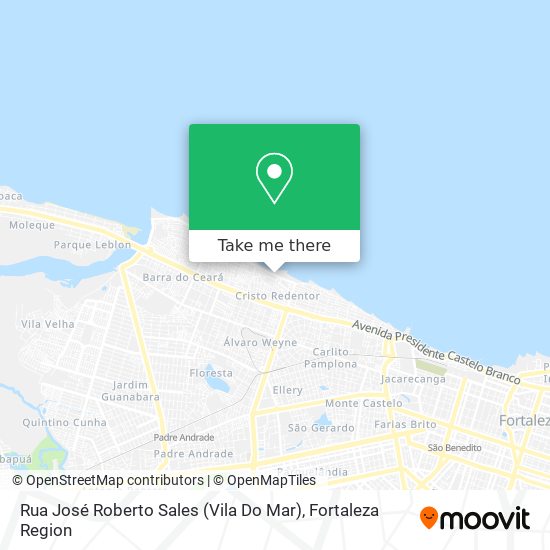 Rua José Roberto Sales (Vila Do Mar) map