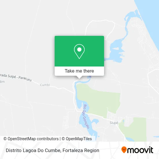 Distrito Lagoa Do Cumbe map