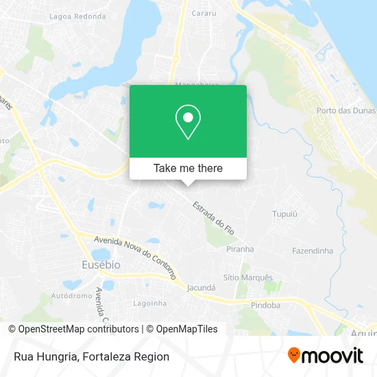 Rua Hungria map