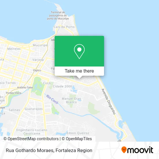 Rua Gothardo Moraes map
