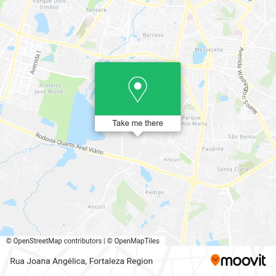 Rua Joana Angélica map