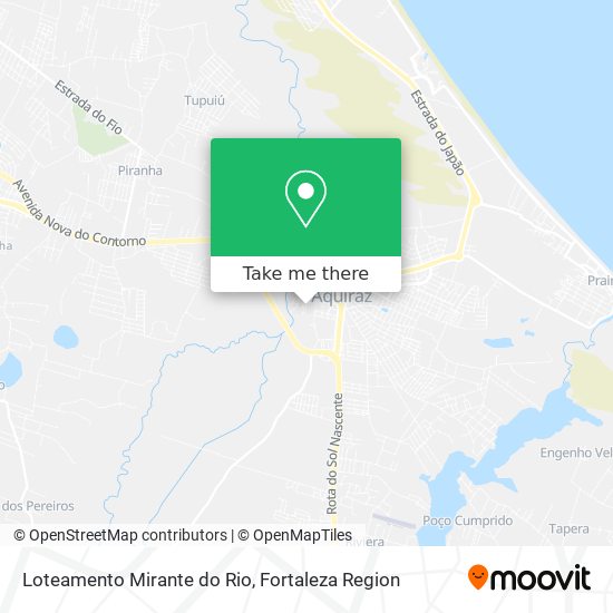 Loteamento Mirante do Rio map