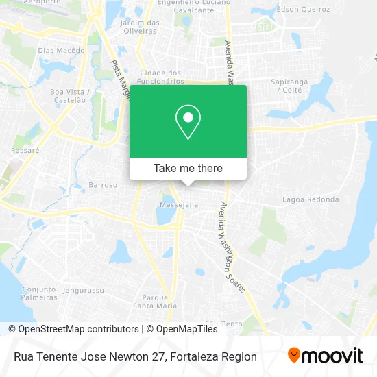 Rua Tenente Jose Newton 27 map