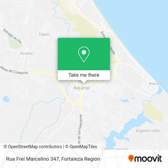 Rua Frei Marcelino 347 map