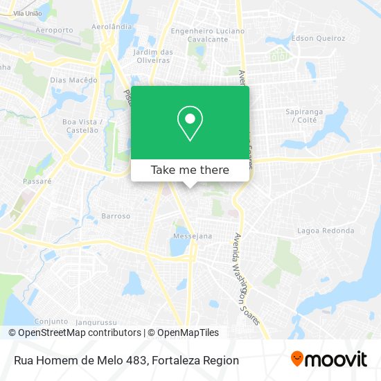 Rua Homem de Melo 483 map