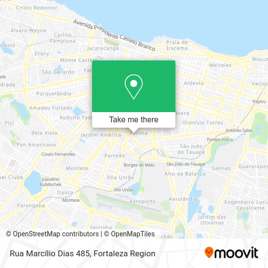 Rua Marcílio Dias 485 map