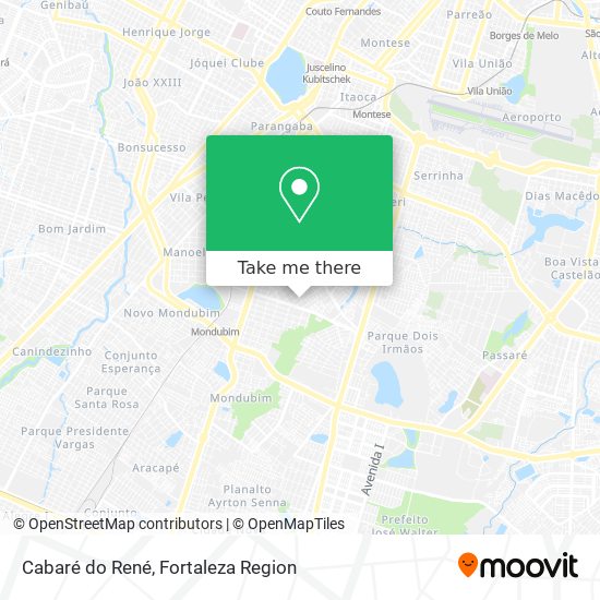 Cabaré do René map