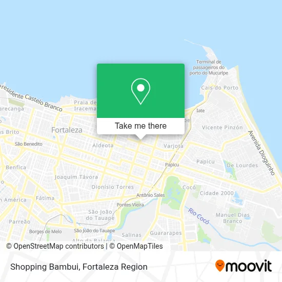Shopping Bambui map