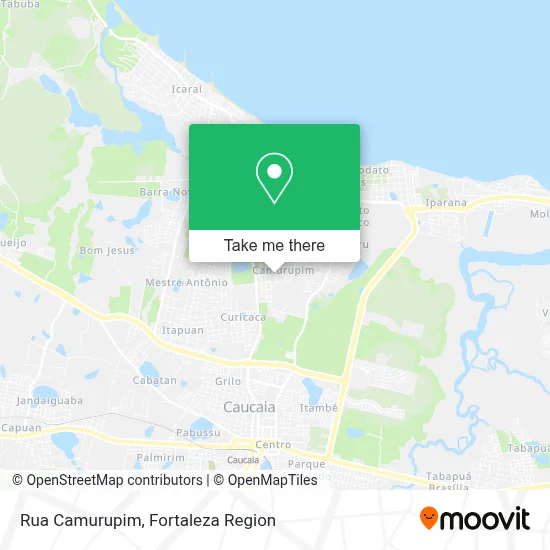 Rua Camurupim map
