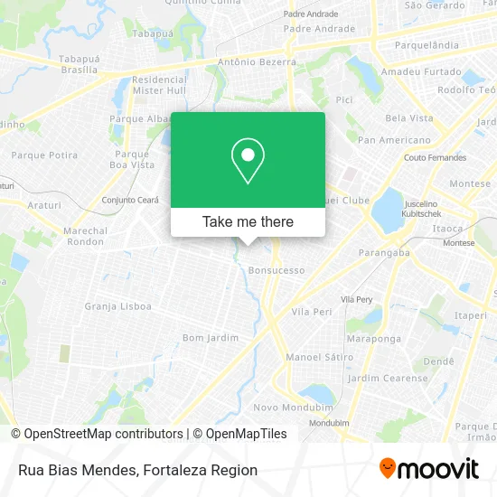 Rua Bias Mendes map
