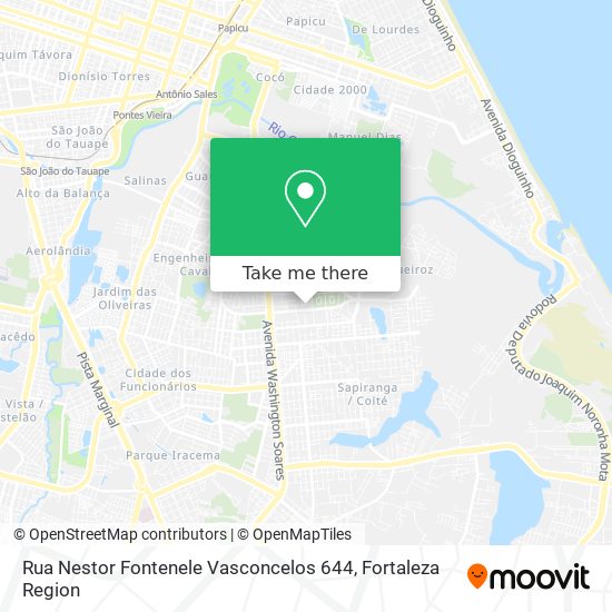 Rua Nestor Fontenele Vasconcelos 644 map