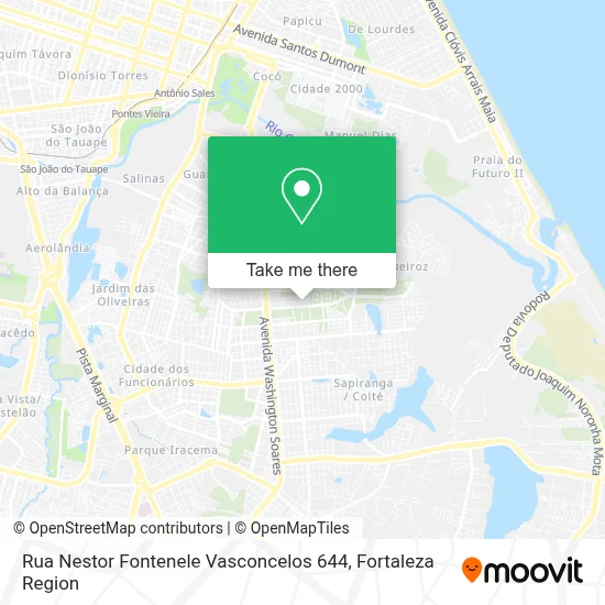 Rua Nestor Fontenele Vasconcelos 644 map