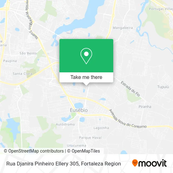 Rua Djanira Pinheiro Ellery 305 map