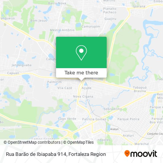 Rua Barão de Ibiapaba 914 map